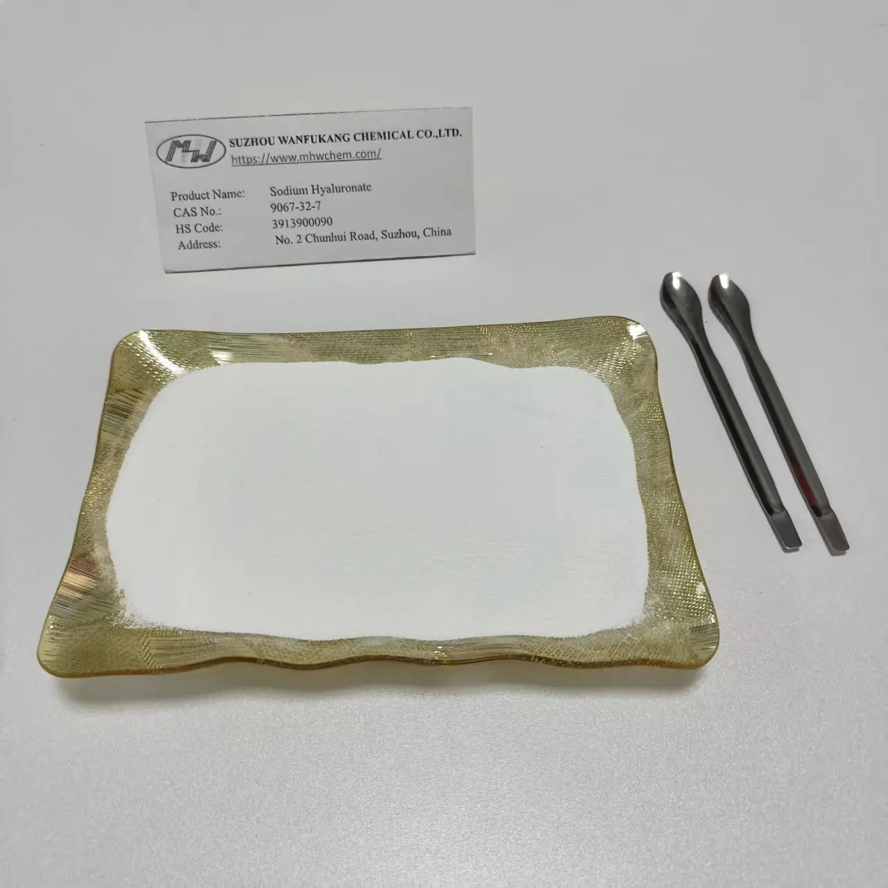 Famous Cosmetic Grade Sodium Hyaluronate Functional Moisturizing Ingredient Products, Factory