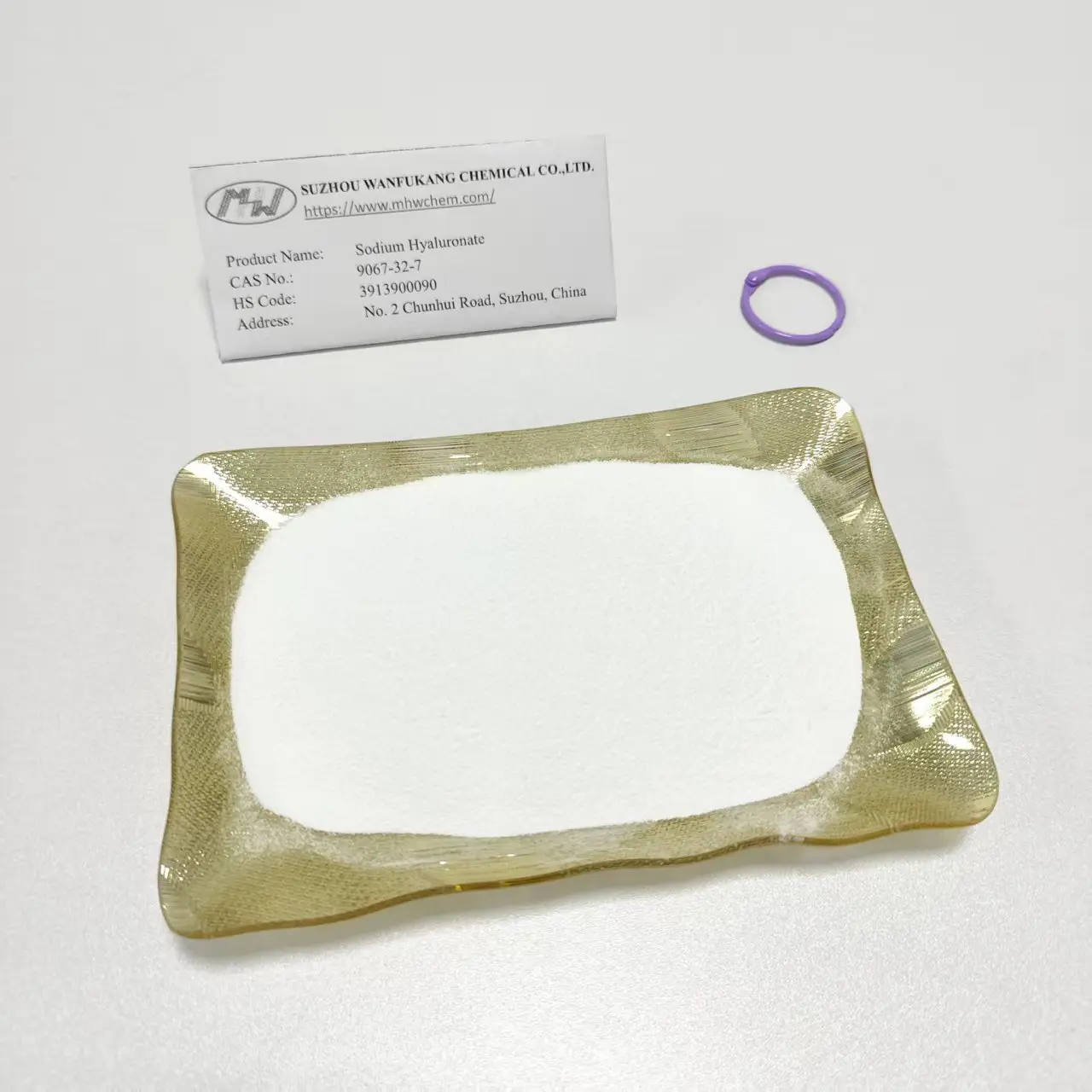 Buy High Quality Food Grade Long-chain Sodium Hyaluronate Exporter, Service