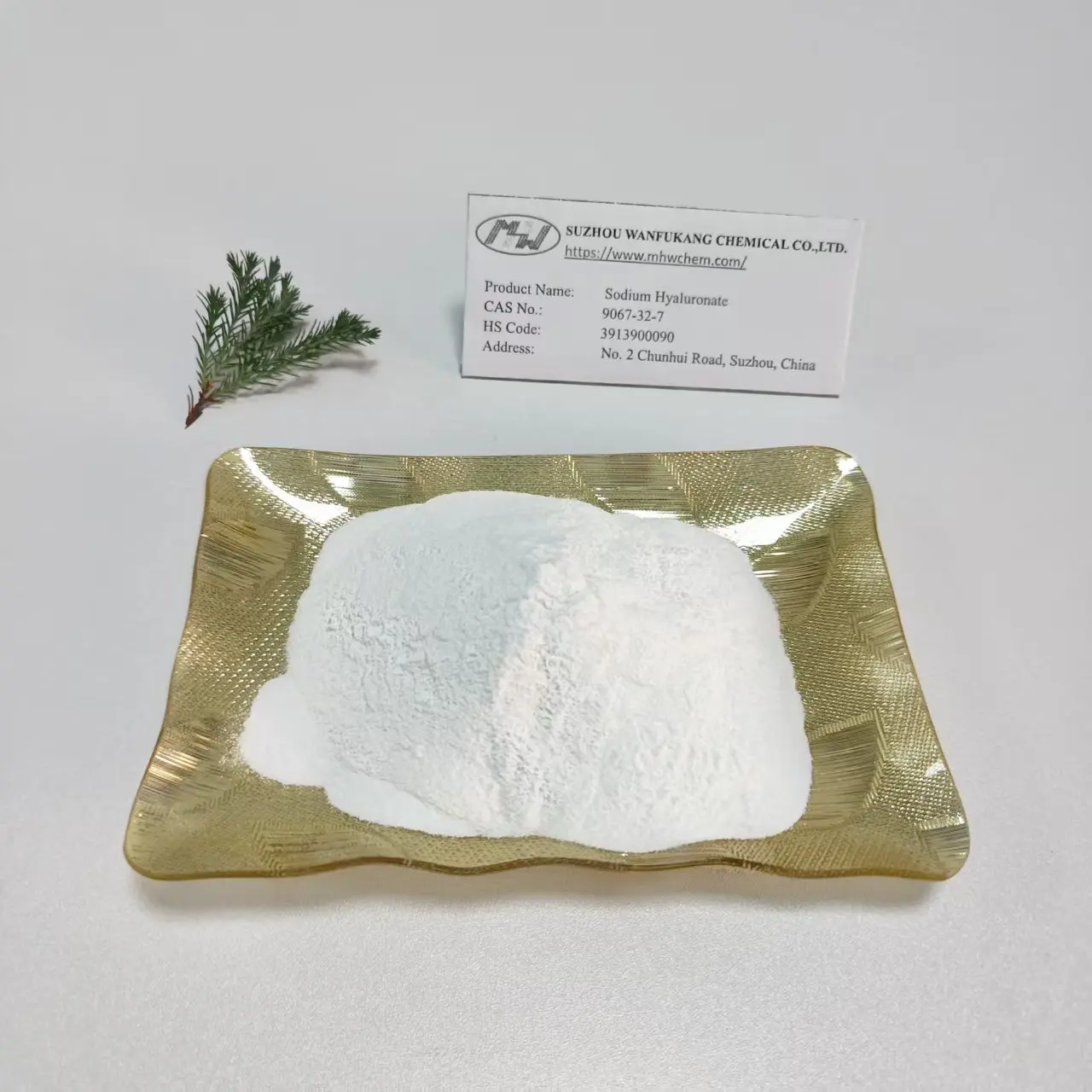 Famous High Purity Food Grade Sodium Hyaluronate for Joint Health Manufacturers, Products