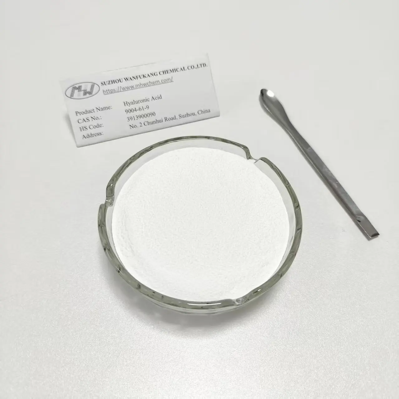 High-Quality Non-GMO Hyaluronic Acid Powder Nutraceutical Ingredient Manufacturer, Exporter