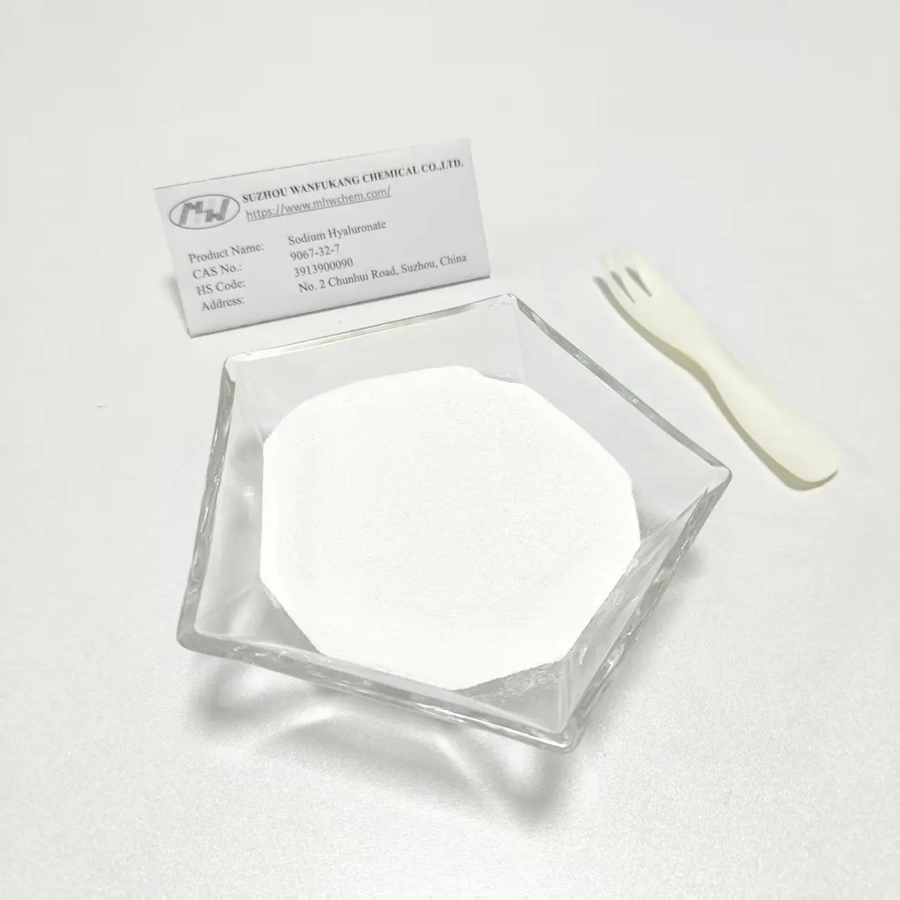 China Sodium Hyaluronate Skincare Ingredient CAS No. 9067-32-7 Factory, Service