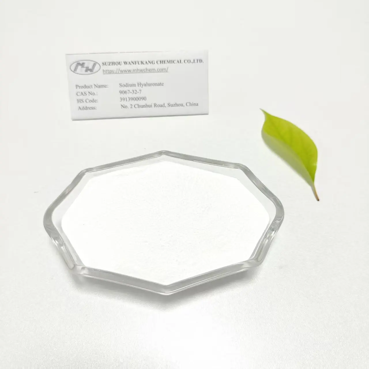 High-Quality Sodium Hyaluronate Anti-aging Supplement Raw Material Suppliers, Factory