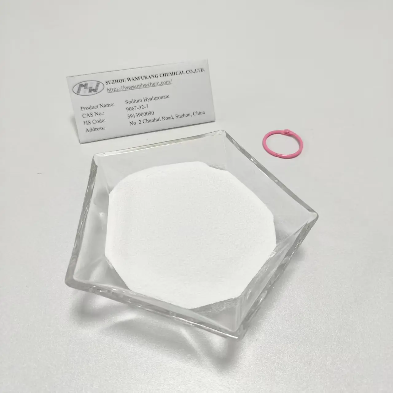 Famous Halal Certified Food Grade Sodium Hyaluronate Vegan Friendly Manufacturers, Exporter