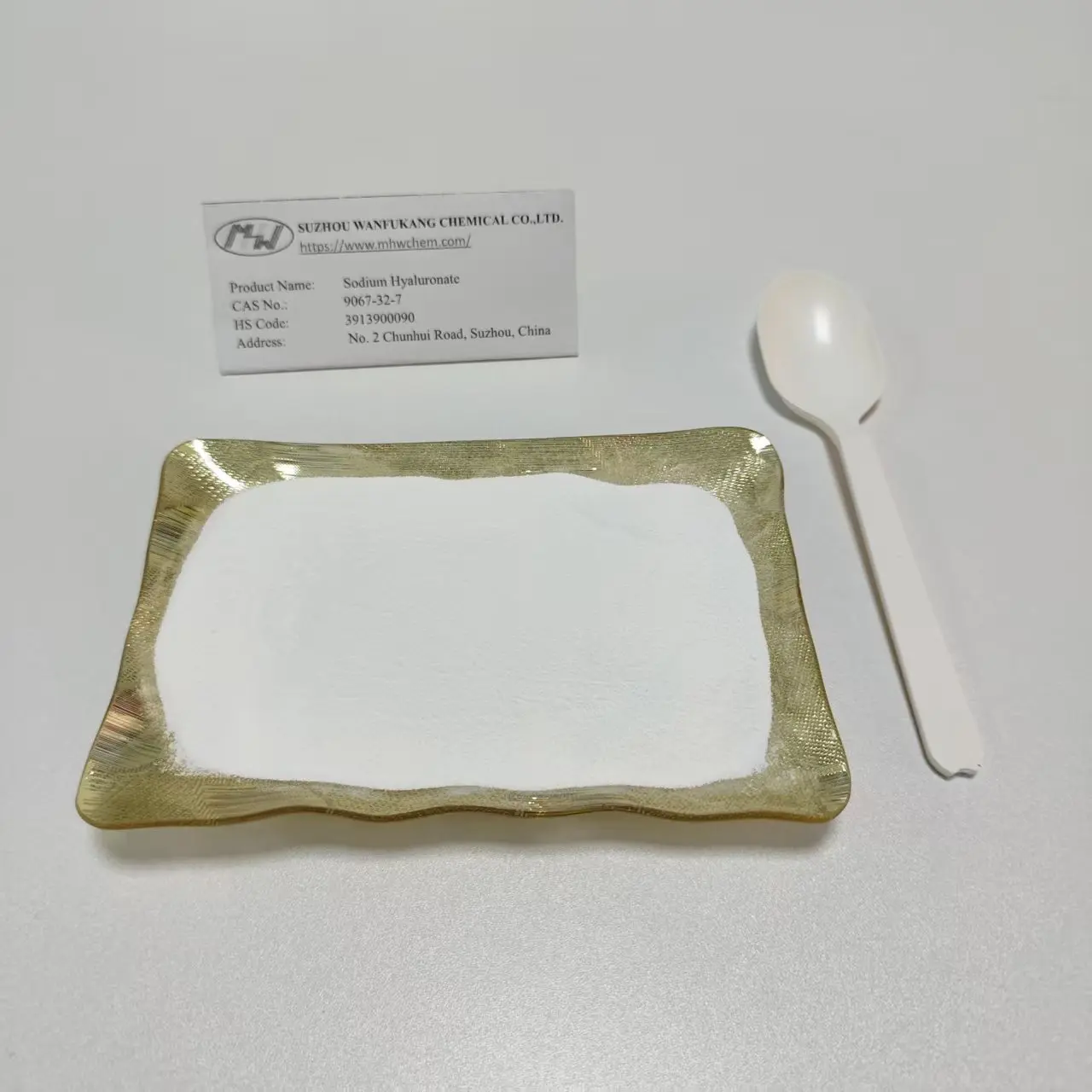 High-Quality Edible Sodium Hyaluronate CAS No. 9067-32-7 Product, Factory