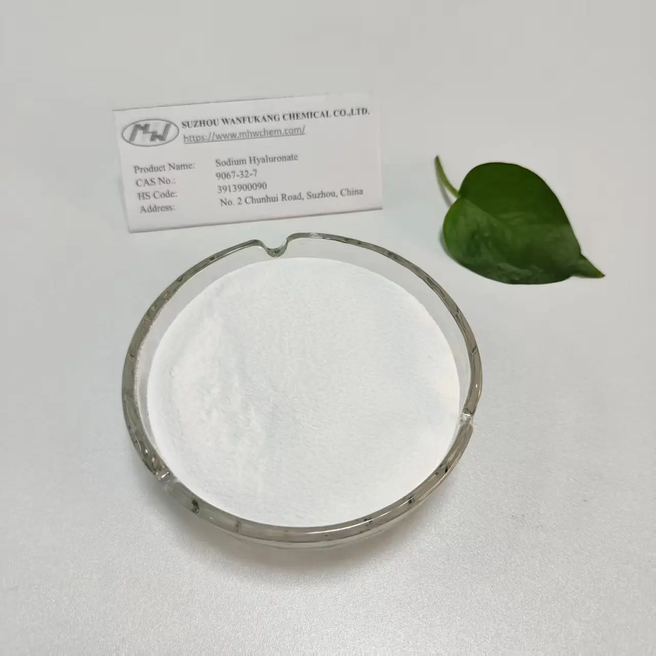 Famous Non-animal Origin Food Grade Sodium Hyaluronate Suppliers, Factory