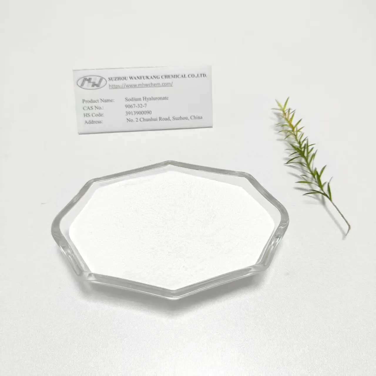 China Low Molecular Weight Sodium Hyaluronate for Beverages Manufacturers, Product