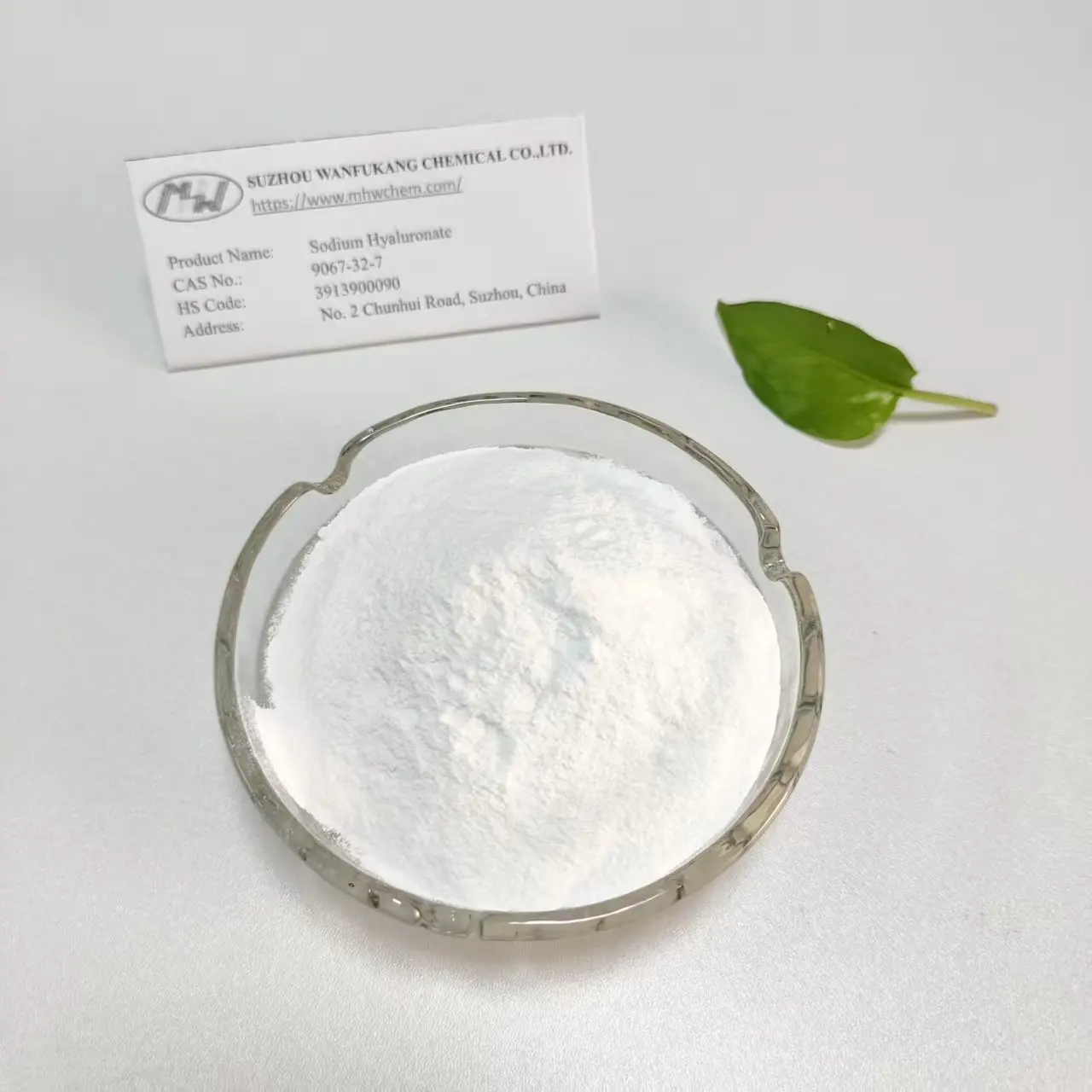 Famous High Safety Cosmetic Grade Sodium Hyaluronate Powder Suppliers, Factories