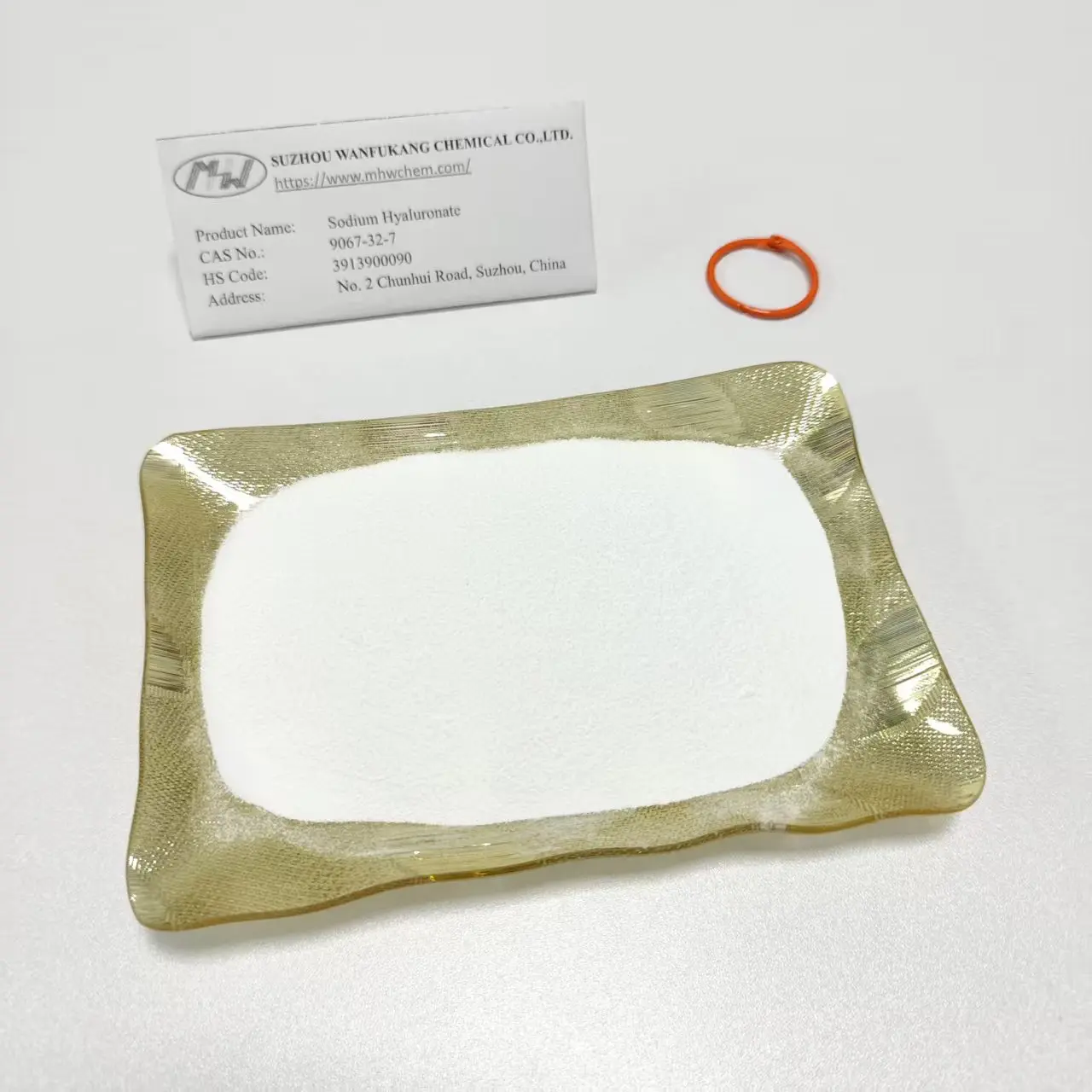 Buy Sodium Hyaluronate Food Supplement Ingredient CAS No. 9067-32-7 Company, Exporters