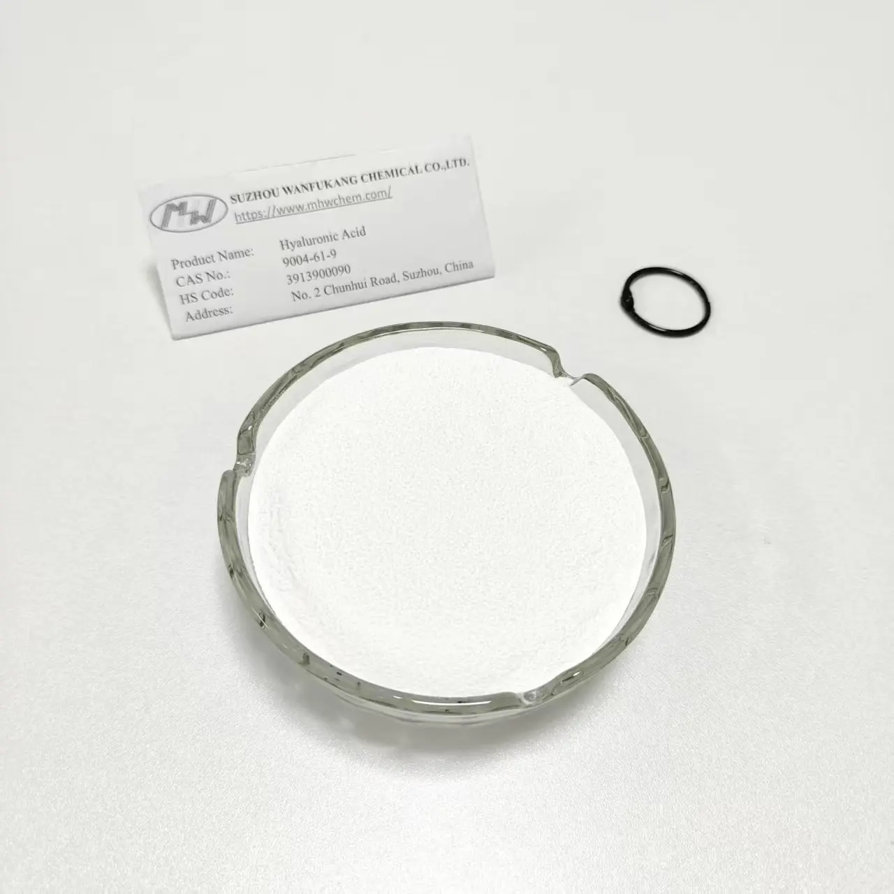 Buy Food Grade Hyaluronic Acid White Powder Custom Packaging Available Manufacturer, Factory