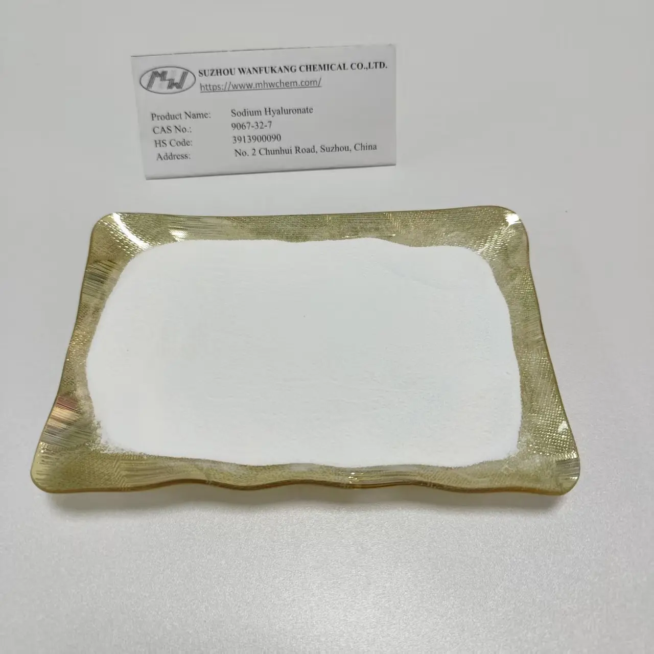 Buy Food Grade Medium Molecular Weight Sodium Hyaluronate Assay 98% Manufacturer, Exporter