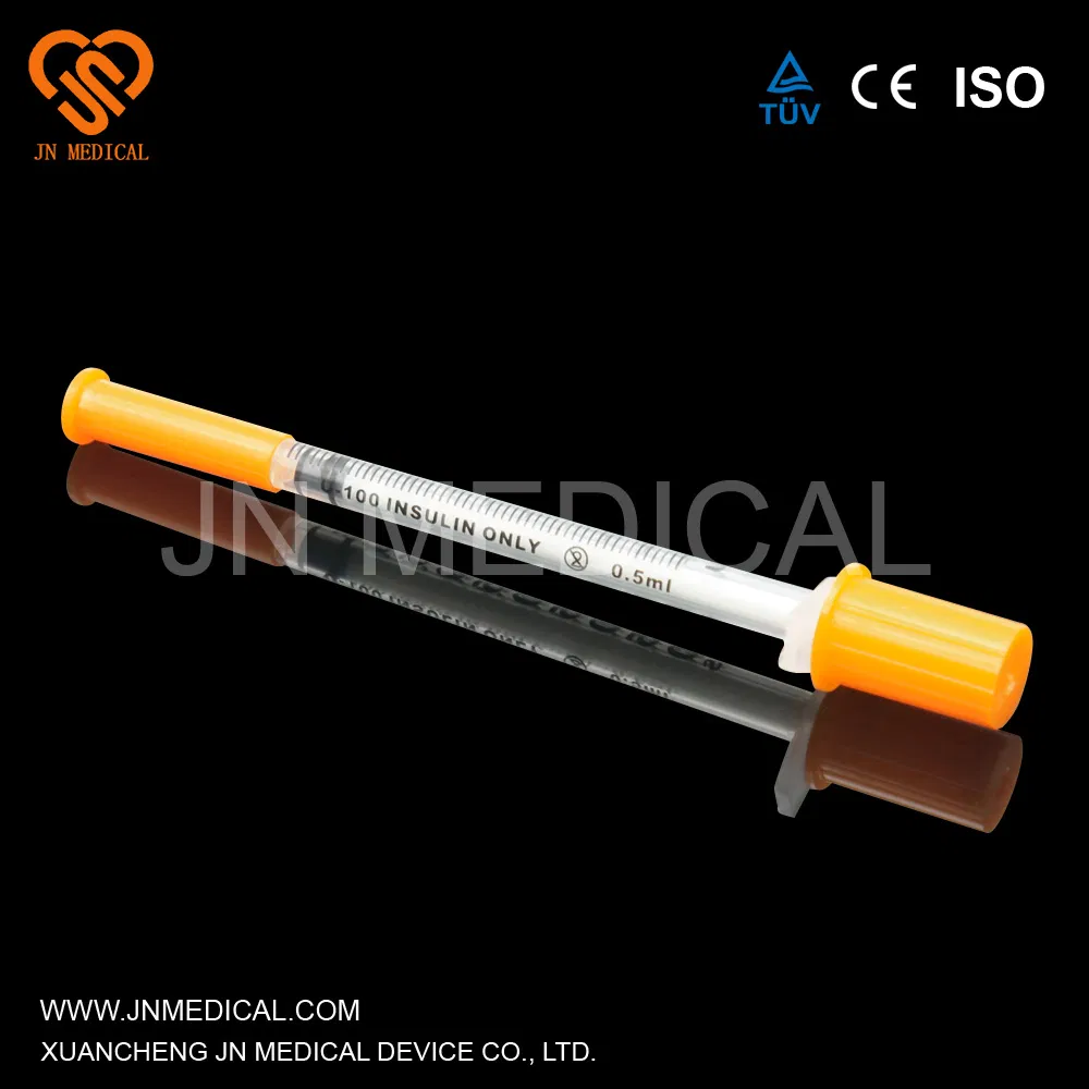 Produtos Médicos Descartáveis Seringa de Insulina Estéril Ce&ISO