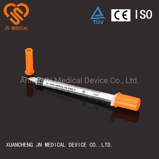 Produtos Médicos Descartáveis Seringa de Insulina Estéril Ce&ISO