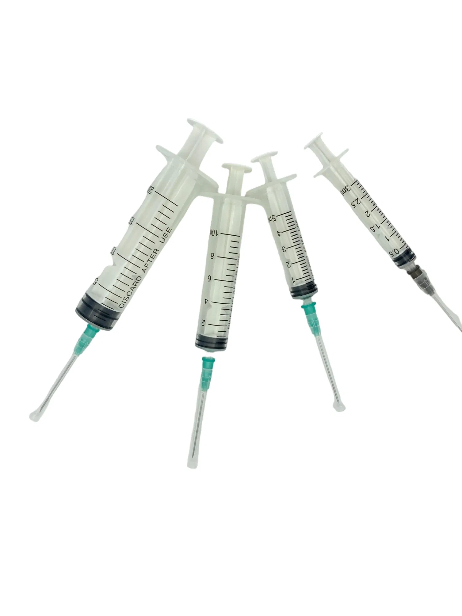 Seringa hipodérmica descartável hospitalar esterilização Eo