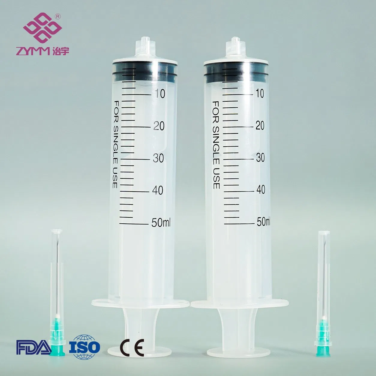 Seringa Estéril Luer Slip Direto da Fábrica para Uso em Irrigação Clínica 50ml