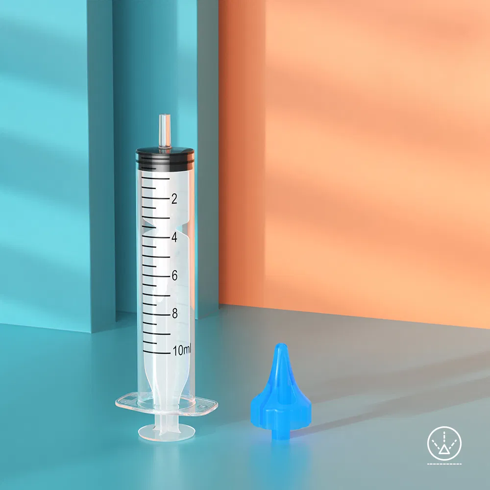 Tipo de Seringa 10ml Design Alargado Lavador de Ouvido Refluxo Limpeza de Ouvido Irrigação para Bebês Segurança