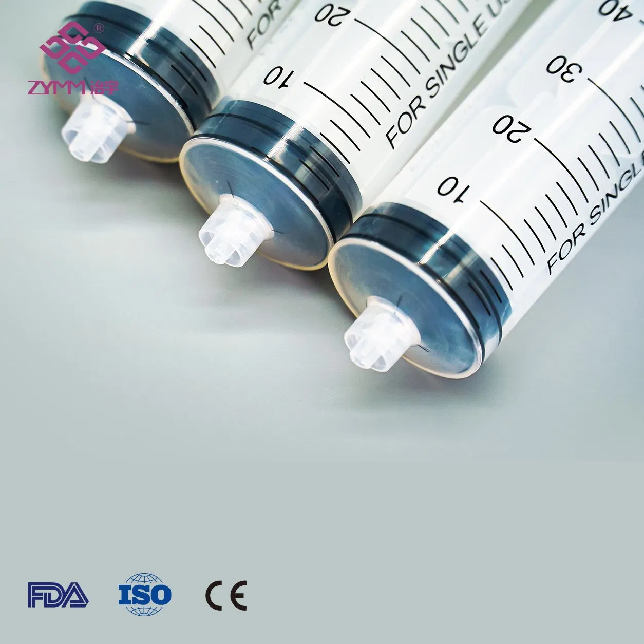 Seringa Estéril Luer Slip Direto da Fábrica para Uso em Irrigação Clínica 50ml