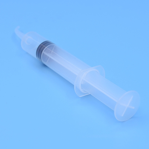 12ml Seringa de Irrigação Descartável Odontológica com Ponta Curvada para Impressão