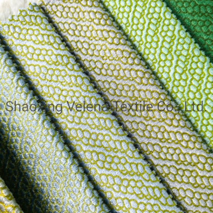 Hot Sale Polyester Holland Velvet with Gold Foil Textile Upholstery Furniture Fabric for Sofa and Curtain Decorative Fabrics