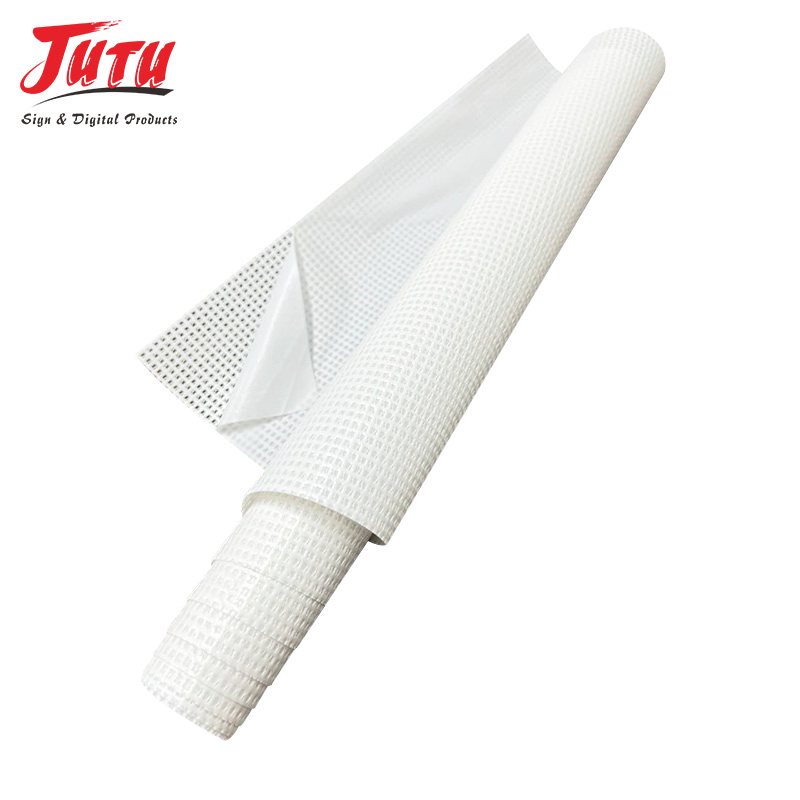 Weather-Resistant Transparent PVC Coated Mesh Fabric for Outdoor Use