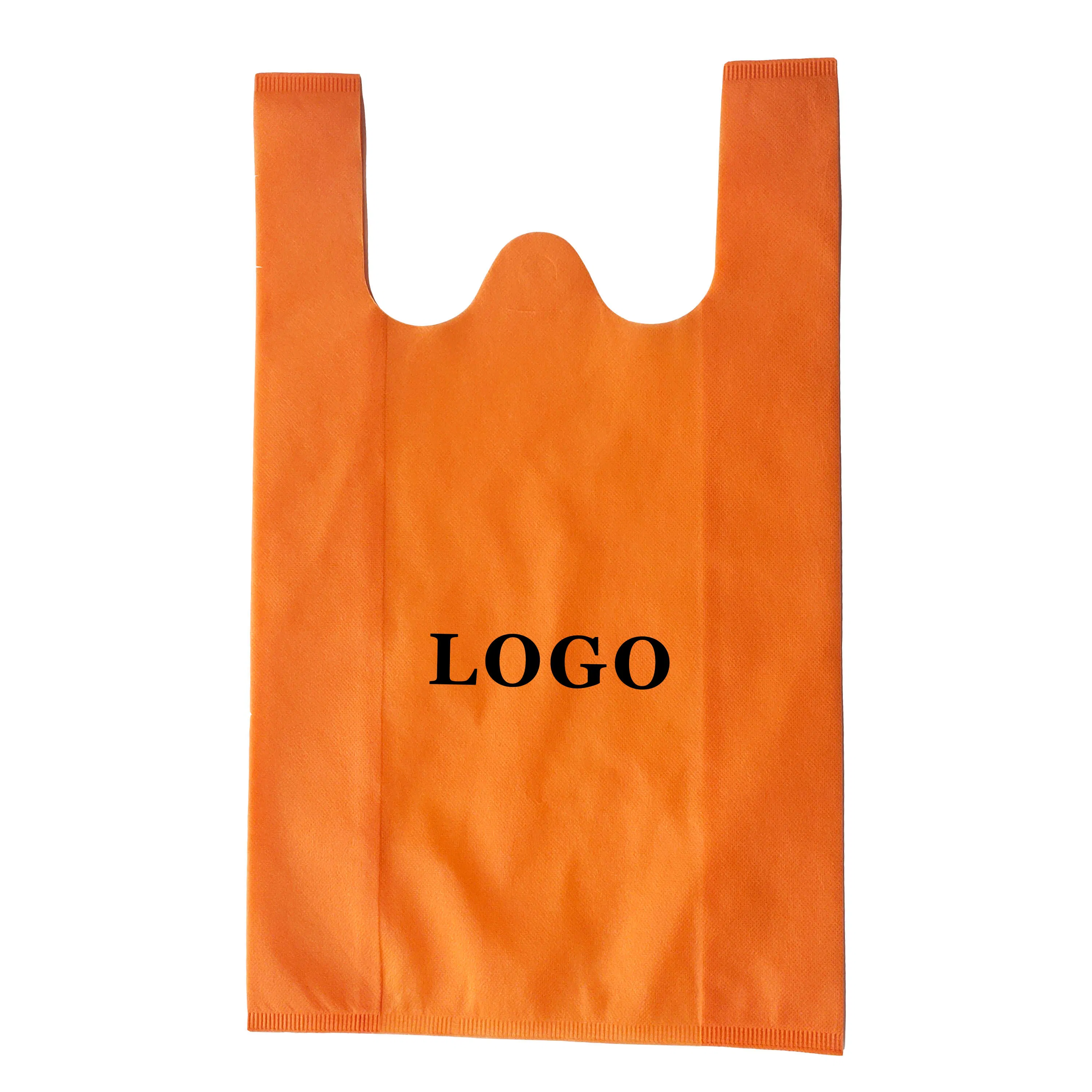 Wholesale Reusable Eco Friendly Non Woven Shopping Bag Custom Logo for Retail, Supermarket and Promotion