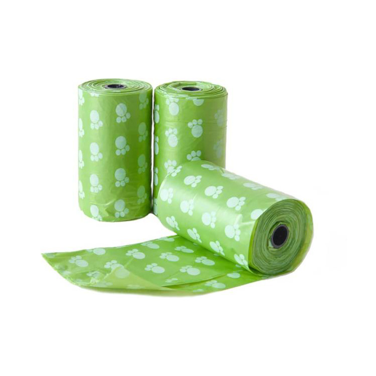 Eco-Friendly 100% Compostable Corn Starch Dog Poop Bags