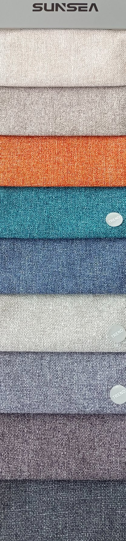 China Home Textile Upholstery Decorative 100% Polyester Curtain Sofa Furniture Cushion Plain Dyed Fabric