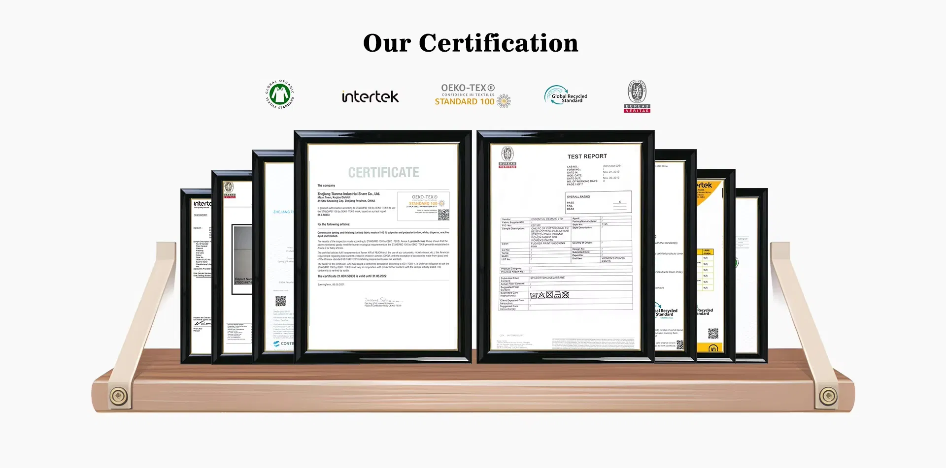 Certifications
