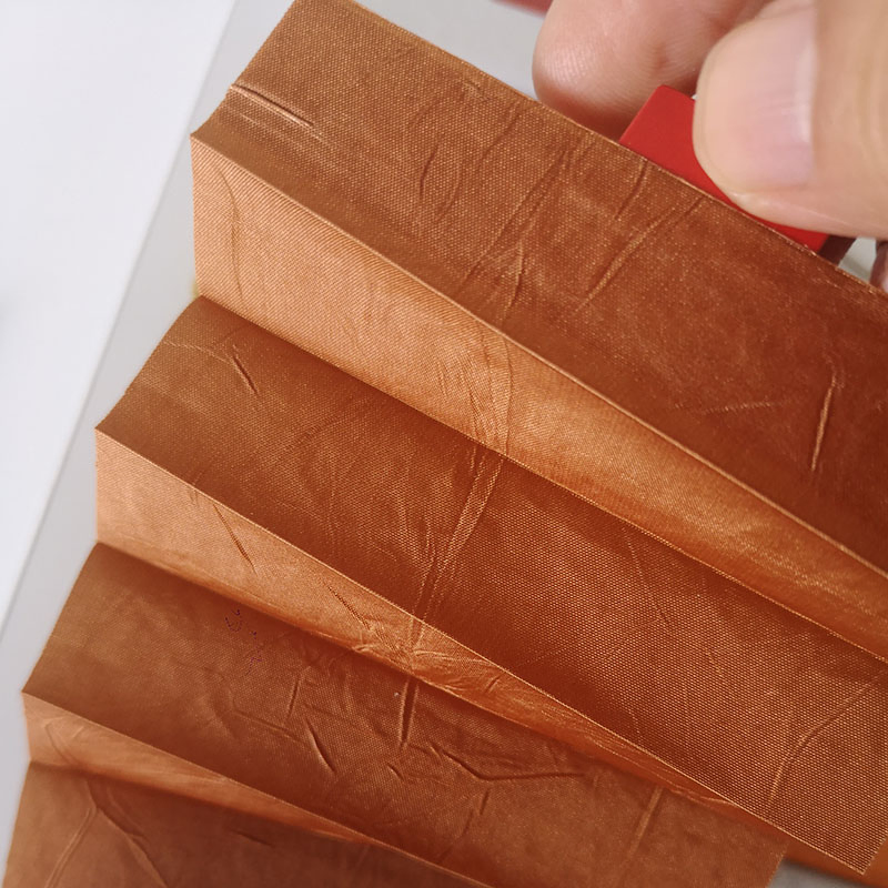 Weather Resistant Pleated Blinds Fabric for Outdoor Spaces