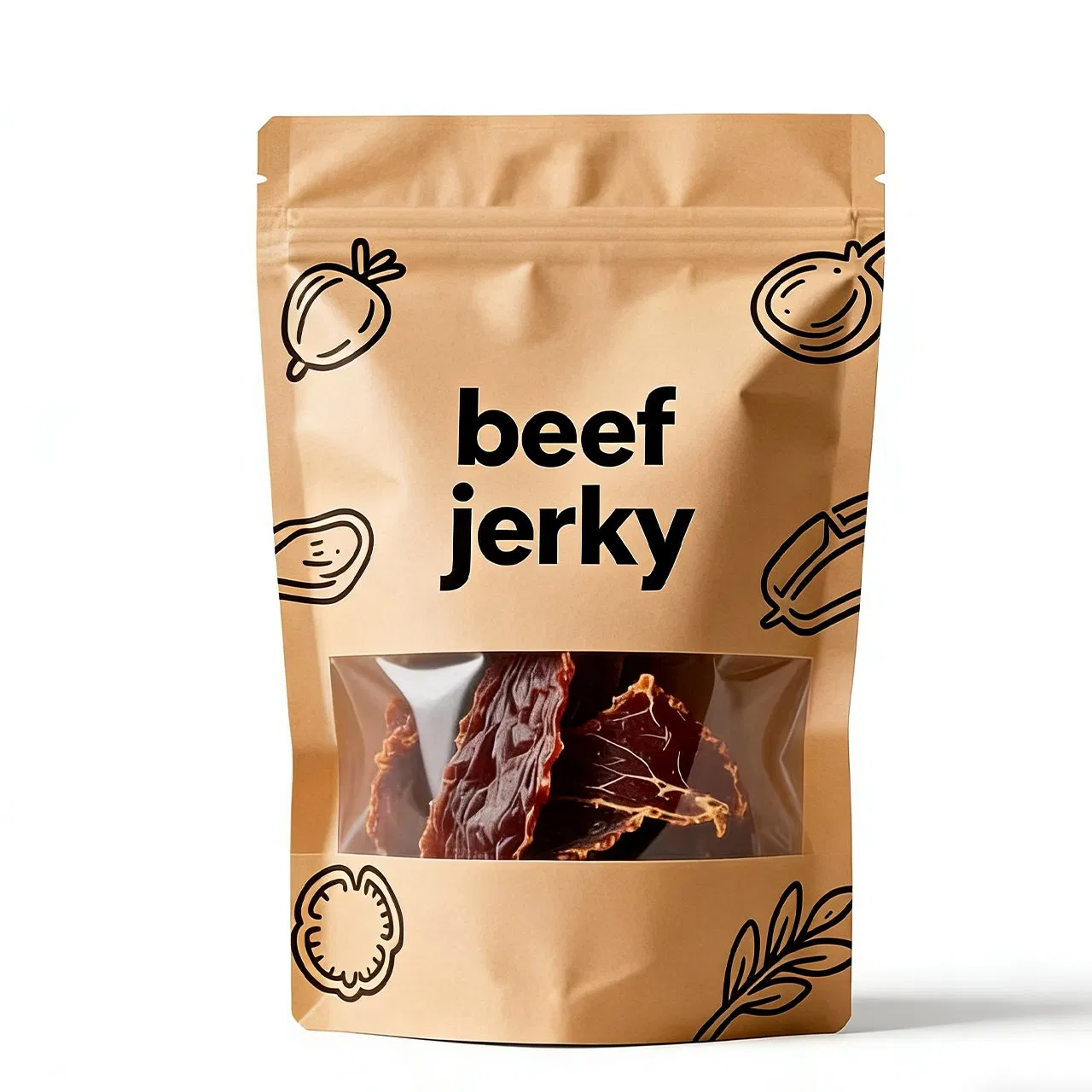 Eco Friendly Doypack Plastic Bag for Sustainable Food Packaging