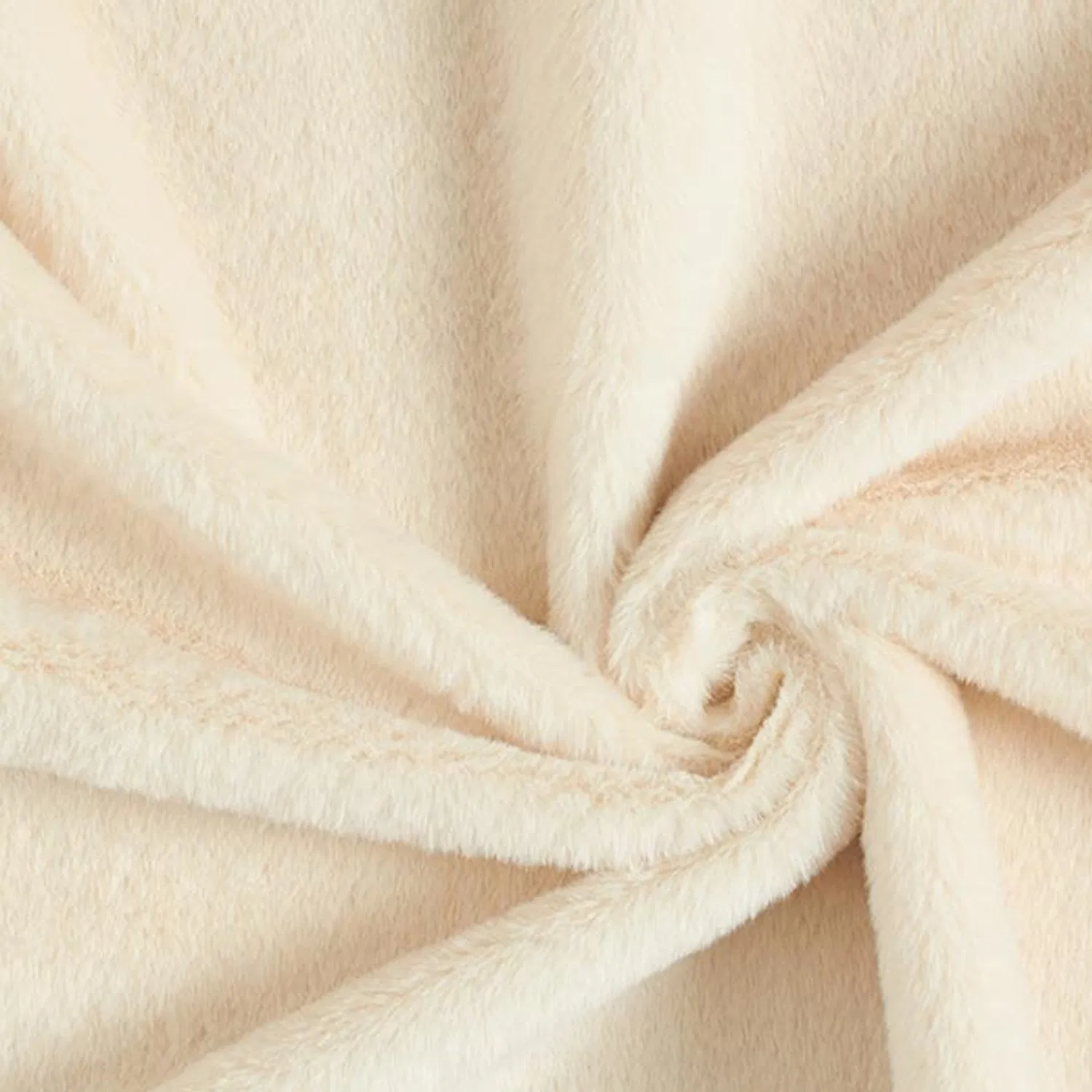 Upholstery Fabric Faux Fur Decorative Sherpa Fleece Fabric Textile in Raw Color Winter Fleece Shirt