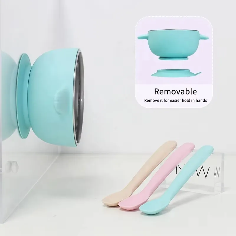 Silicone Baby Feeding Bowl