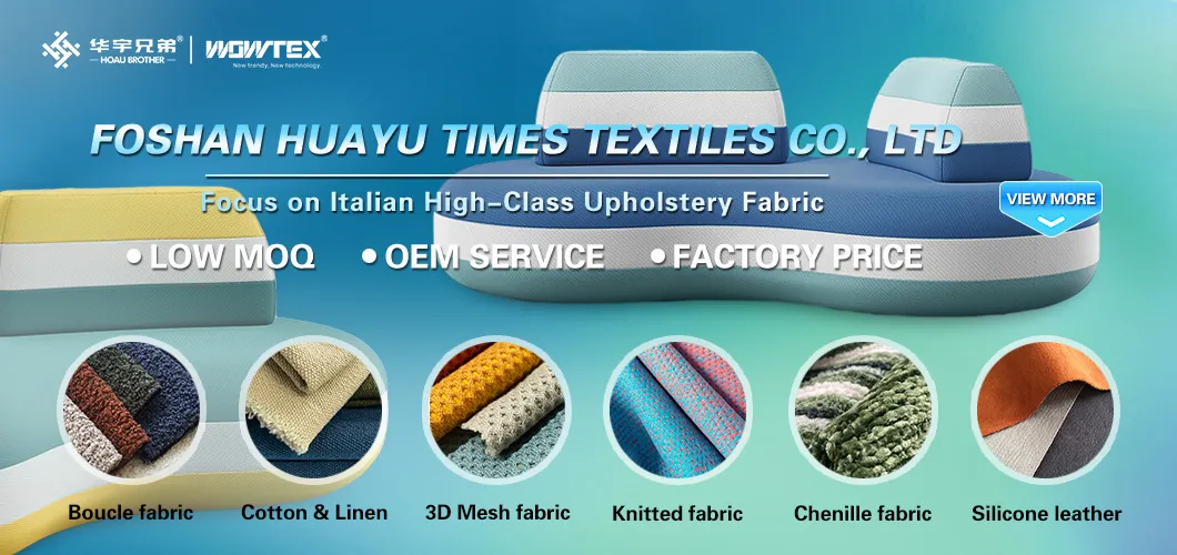 Chenille Fabric Banner