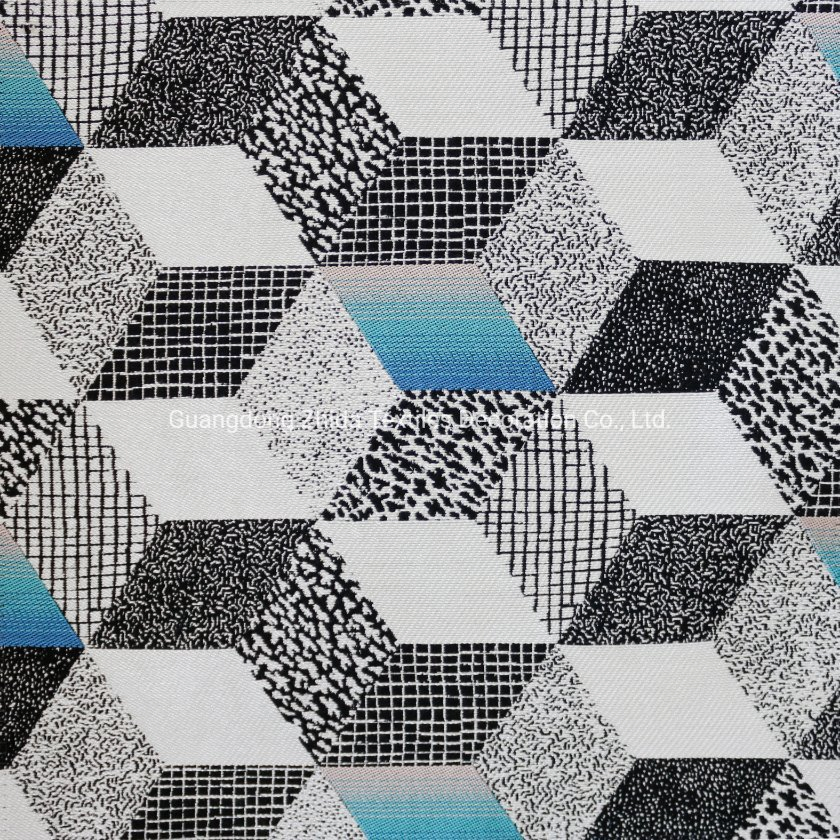 Textile Geometry Upholstery Decorative Sofa Pillow Fabric