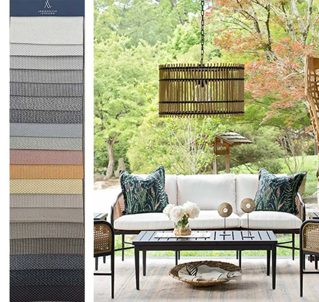 High Quality Durable Wear Firm High Colour Fastness Fade Weather Resistant Anti-Aging Parasol Garden Acrylic Outdoor Furniture Fabric Waterproof