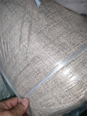 Hot Sale in Stock Decorative 100% Polyester Linen Look Upholstery Fabric