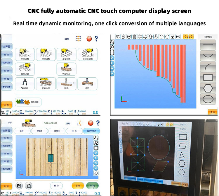 High Precision CNC Stone Cutting Machine Eco-Friendly Stone Cutting Machine with CNC Technology