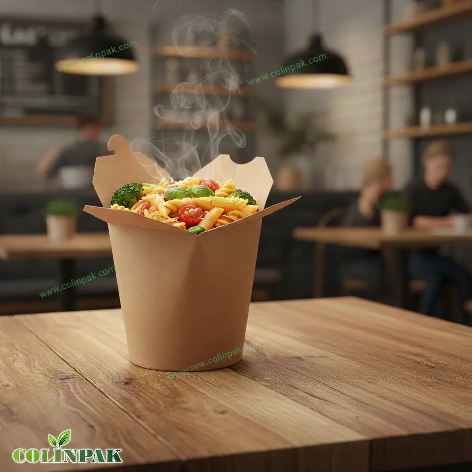 Kraft Noodle Box Detail