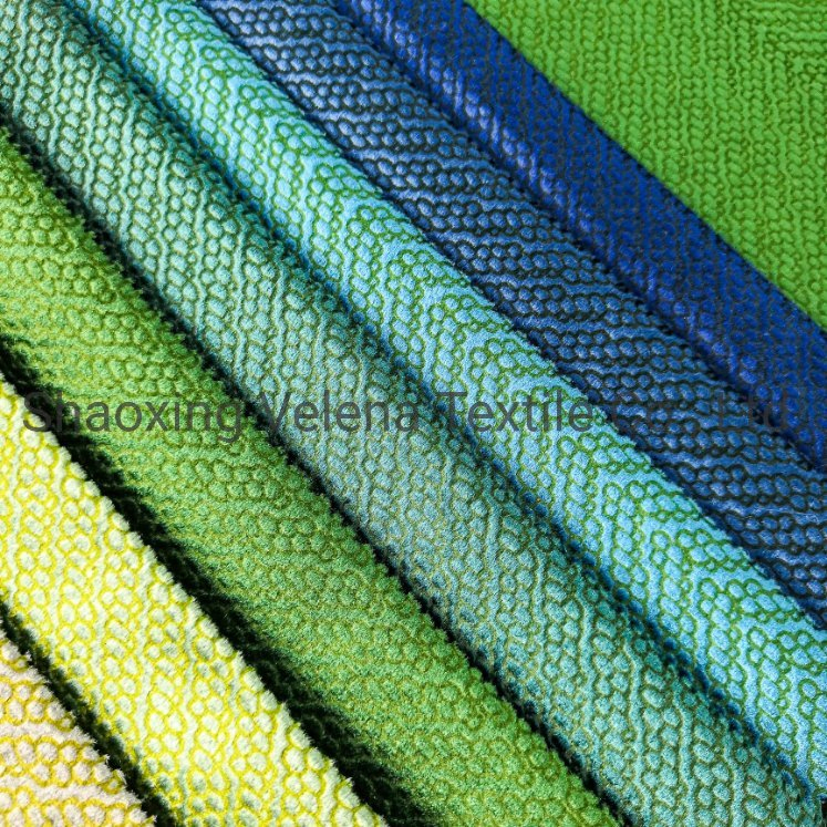 Hot Sale Polyester Holland Velvet with Gold Foil Textile Upholstery Furniture Fabric for Sofa and Curtain Decorative Fabrics