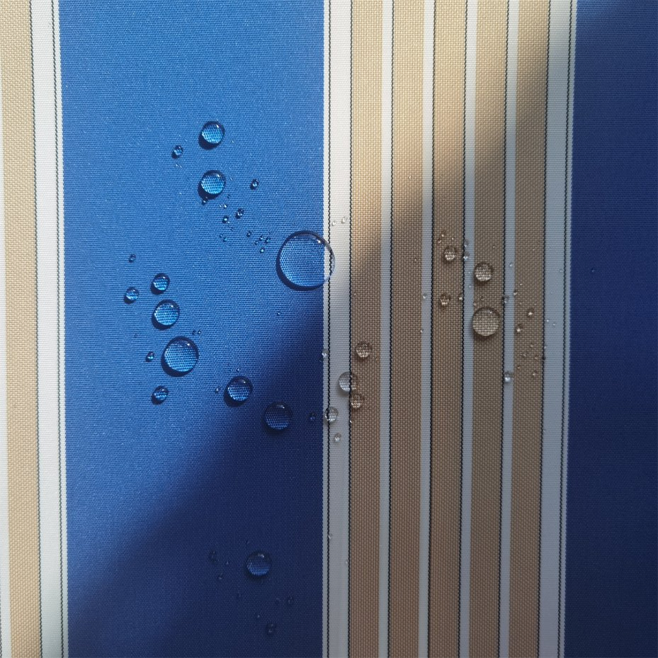 100% Solution Dyed Polyester Weather Resistant Outdoor Furniture Awning Fabric