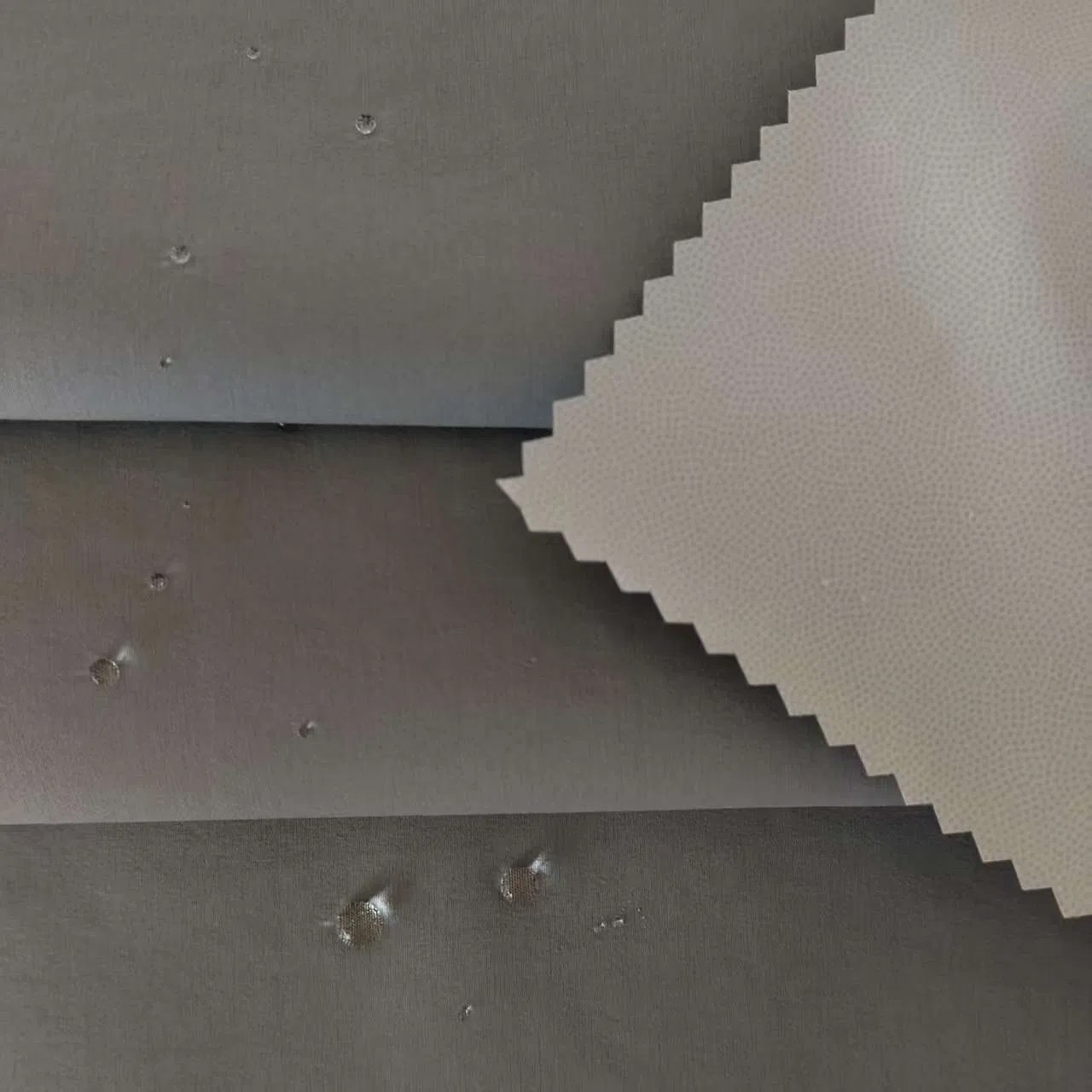 Packable Weather-Resistant Shell Fabric with TPU Backing, 50d80d Durable for Travel Raincoats and Foldable Outdoor Gear