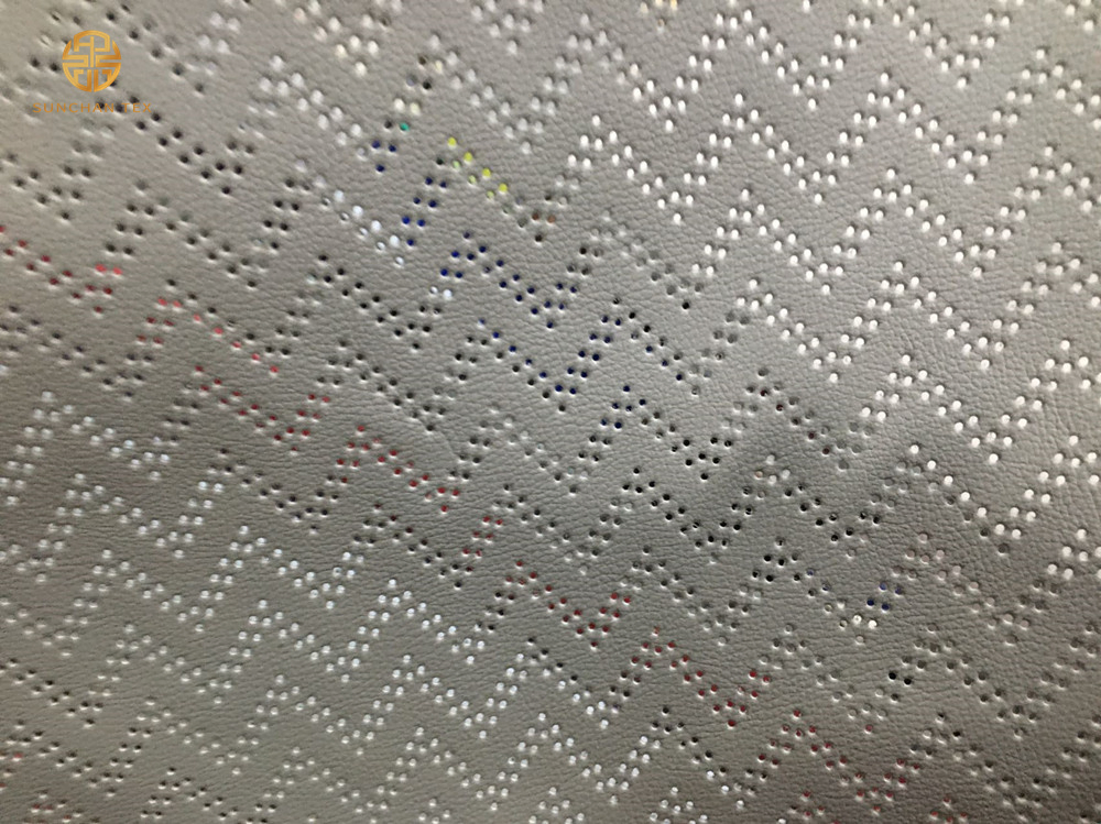 Premium Decorative Carving Leather Fabric for Stylish Sofa Upholstery