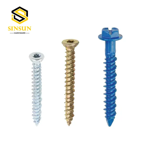 China Suppliers Factory Self Tapping Concrete Screws - Corrosion Resistant, 500+ Hour Salt Spray Tested