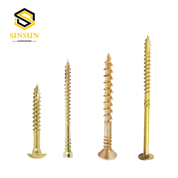 Self tapping wood screws