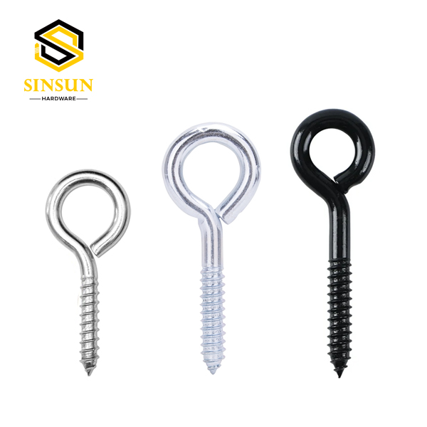 Zinc Plated eye lag screws