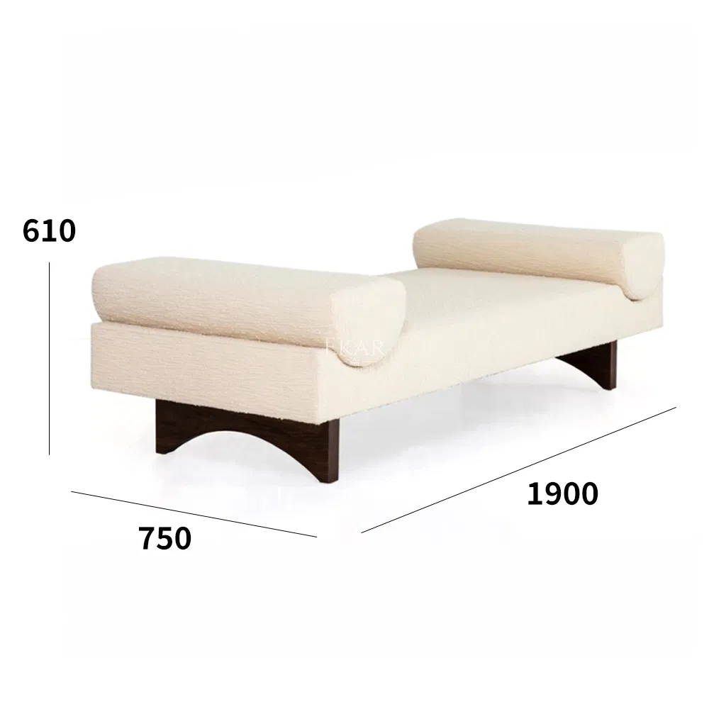 Upholstered Bed Bench Setup Idea