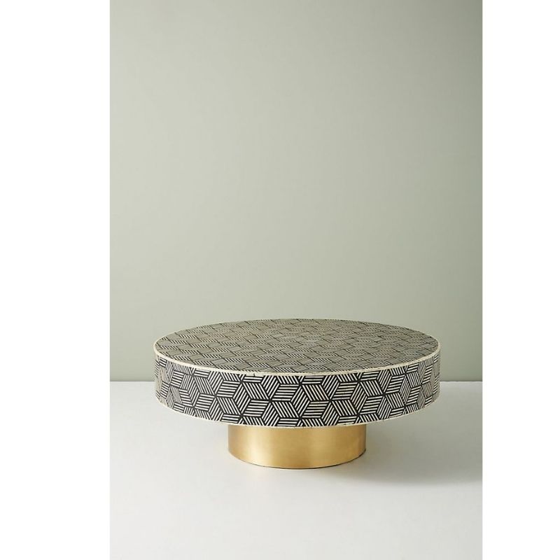 Round Stool Storage Ottoman Detail 5