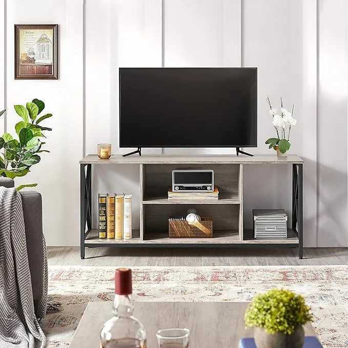 Media TV Console for Living Room - Detailed View