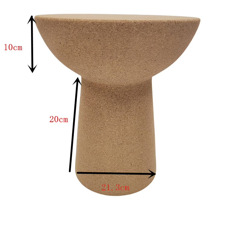 Natural Cork Furniture Champagne Wine Cork Stool Round Bed Side Tables for Living Room Home Bar