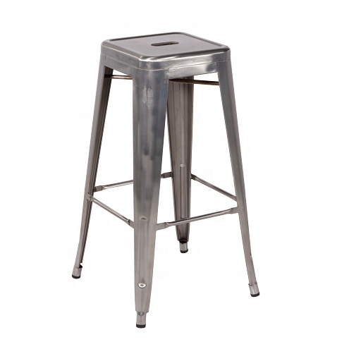 Metal stacking bar stool with cheap price