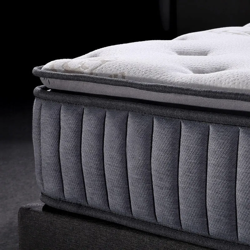 12-Inch Eco-Friendly Gel Memory Foam Hybrid Mattress: Soft Spring Bed in Box